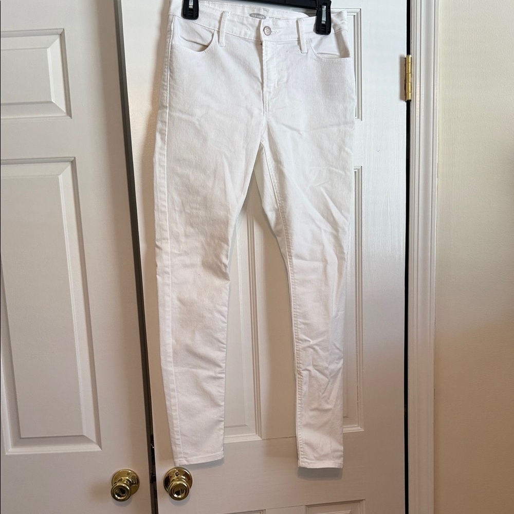 Old Navy Women's Skinny Jeans - White